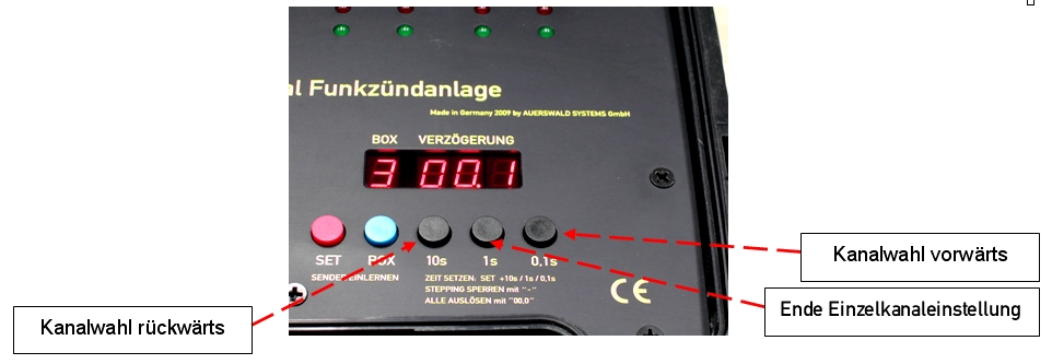 EXCITER Verz&ouml;gerungszeiten jetzt frei programmierbar