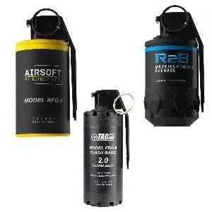 Spezialeffekte Granaten & Munition