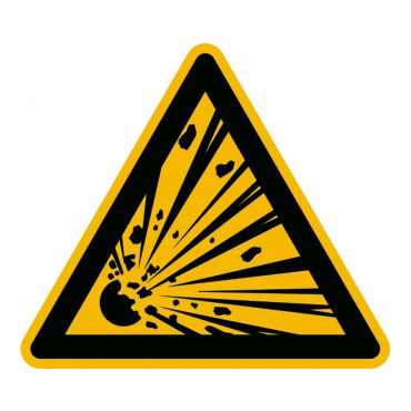 Gefahrstellen Warnzeichen
