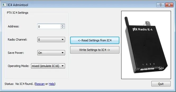 Pyrotronix ptx IC4 Programmier Software  Download Artikel