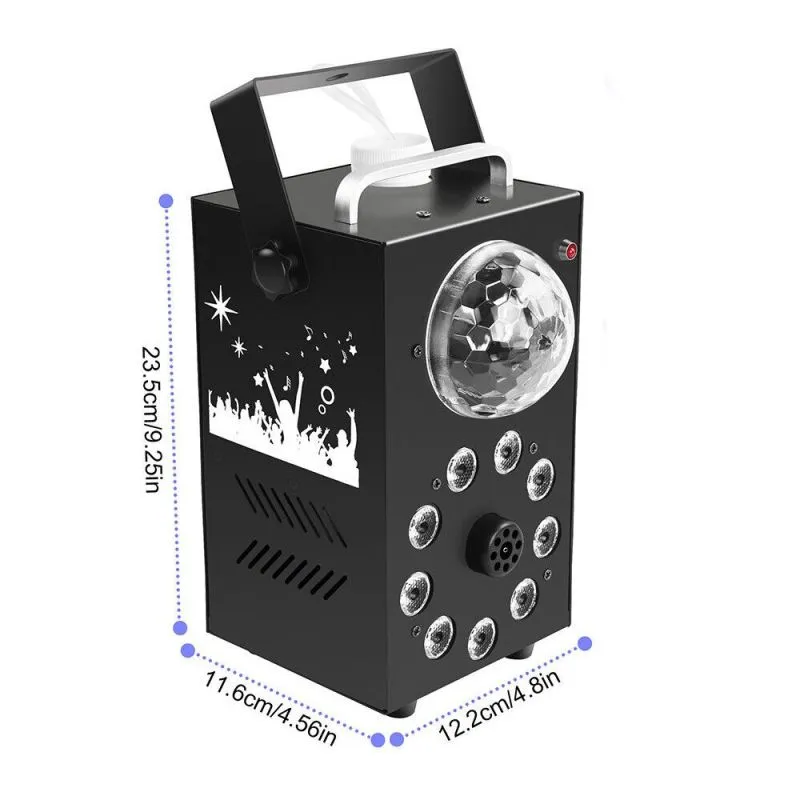 700W Nebelmaschine FOG-700 mit Fernbedienung und RGB-Licht | Tragbar und leistungsstark