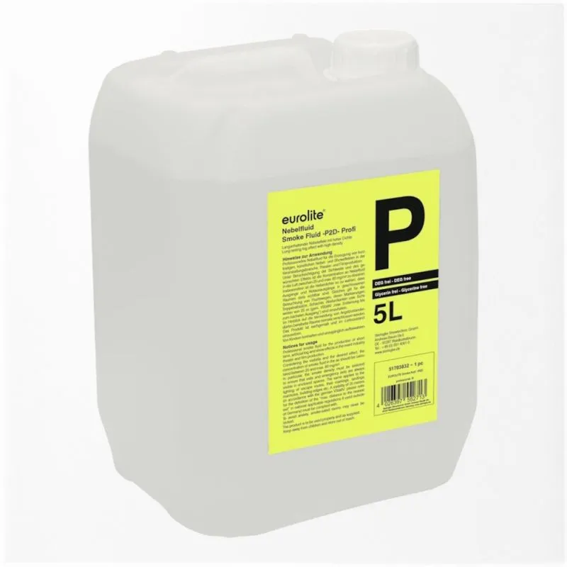 Smoke Fluid -P2D- Profi Nebelfluid 5l EUROLITE