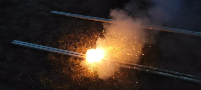 Tapematch Zündband 50 mm | Präzises Matchtape für Pyrotechnik 10 m