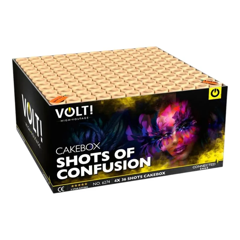 The Legend 144 Schuss | F2 Batterieverbund | VOLT! Fireworks
