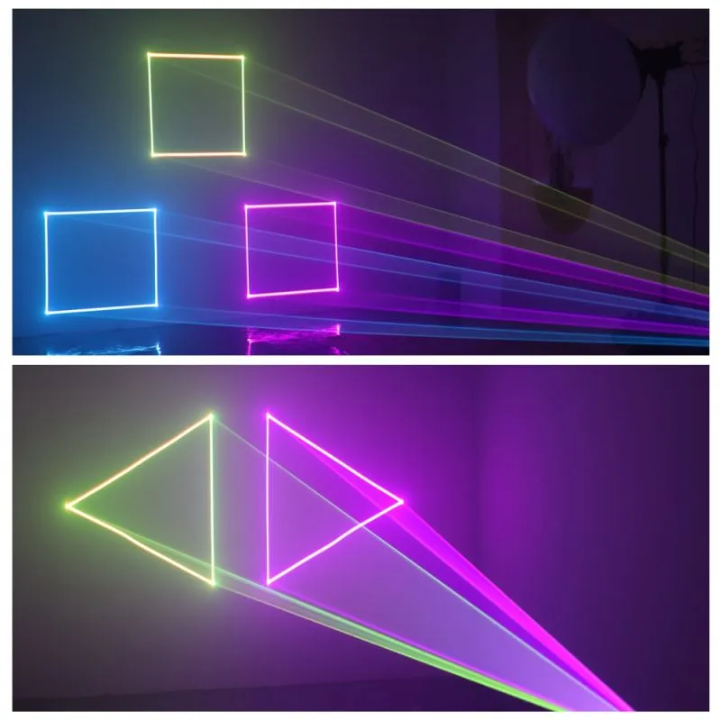 10W RGB DMX ILDA Showlaser 30kpps - Gebraucht / Vorführartikel