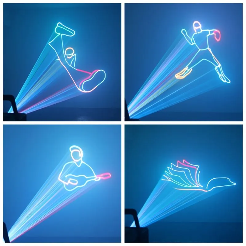 10W RGB DMX ILDA Showlaser 30kpps - Gebraucht / Vorführartikel