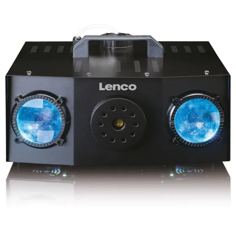 LFM-220 2-in-1 Party Maschine | Dual-Matrix-RGB-Beleuchtung & Nebelmaschine | Lenco