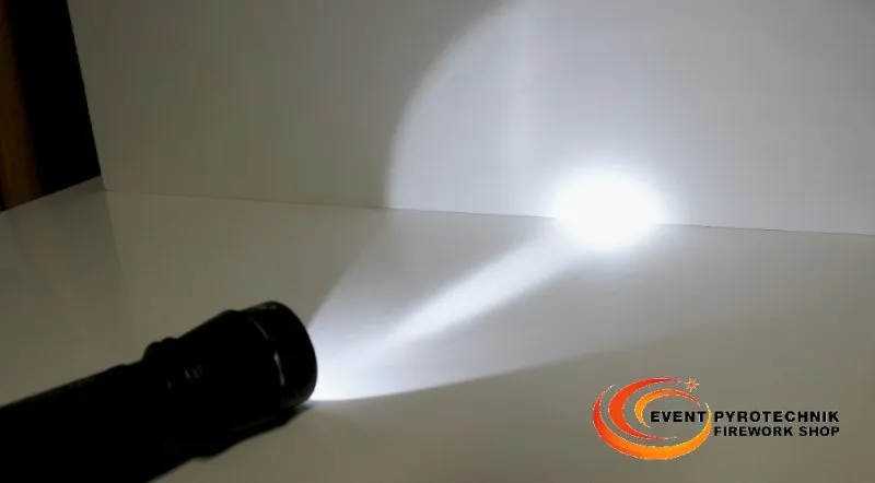 3W High Power LED ALU Taschenlampe &quote;POLICE&quote; – Stoßfest & Spritzwasserdicht