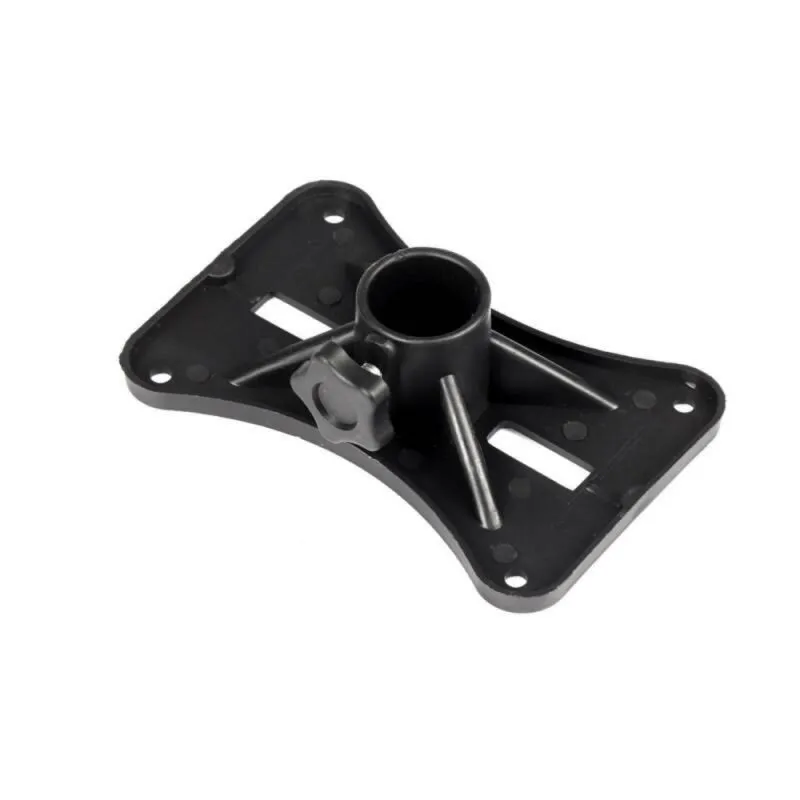 Boxenständer Stativ Metall mit Boxenplatte – Höhenverstellbar 100–177 cm, für Vulkanständer oder Boxen