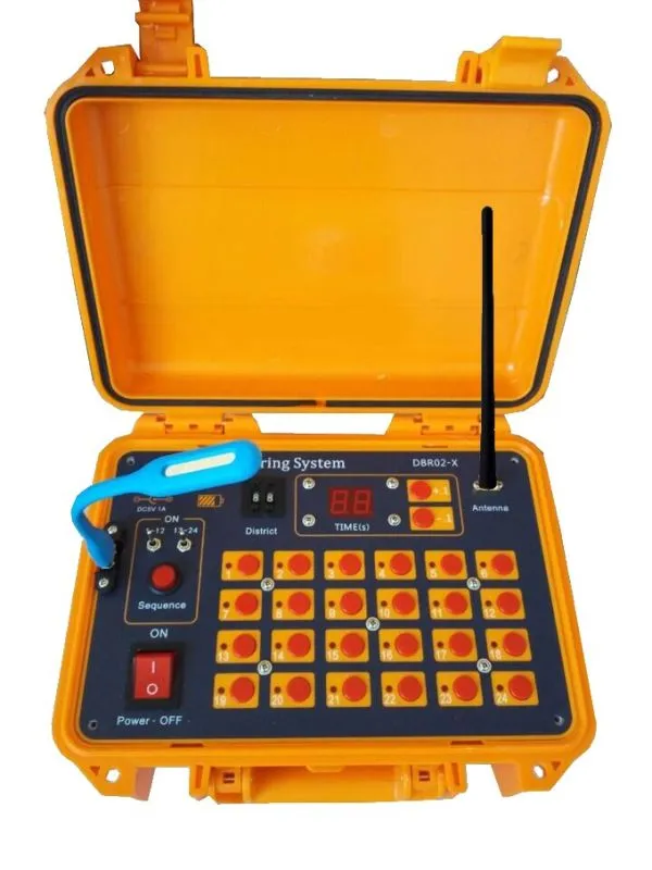 Funkzündanlage 48 Kanäle im Koffer DBR02-X24-48 SOFORT LIEFERBAR