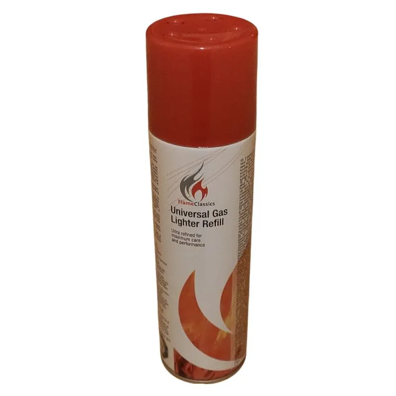 Flame Classics Feuerzeuggas 250 ml – Nachfüllgas für Feuerzeuge und Brenner