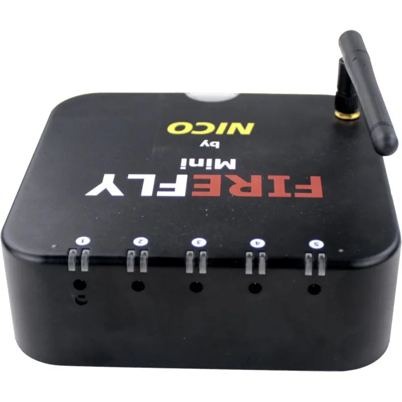 FireFly Mini Wi-Fi Funkzündanlage | 5 Kanäle | Steuerung per Smartphone | NICO