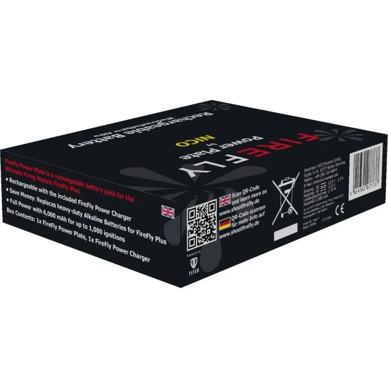 FireFly Powerpack Akku | Power Plate für NICO FireFly Zündanlagen