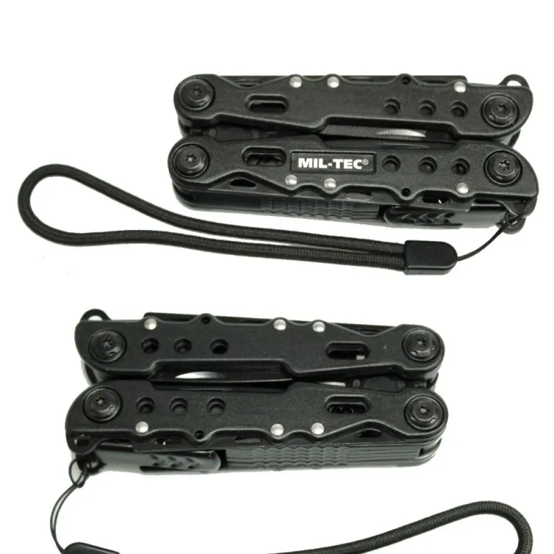 Multi Tool Black Large | 9 Werkzeuge | Aluminiumgriff | MIL-TEC