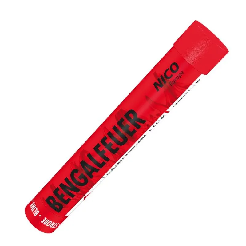 Bengalfeuer Rot blink 40 Sek. NICO