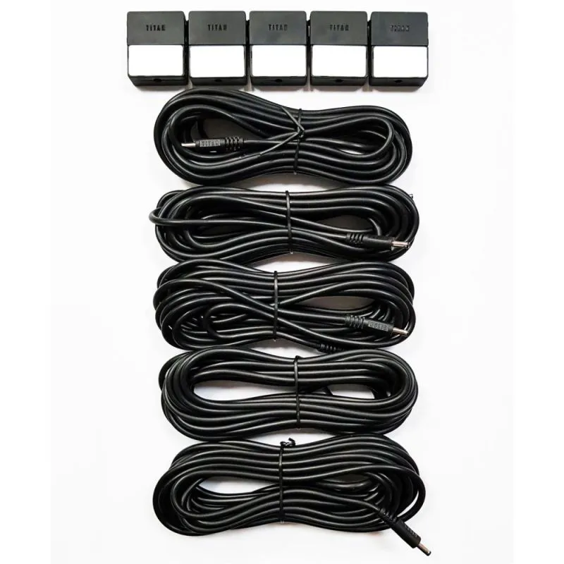 FireFly Ersatzzünder | 5er-Set | Abnehmbare Zündclips | 5 m Kabel | NICO