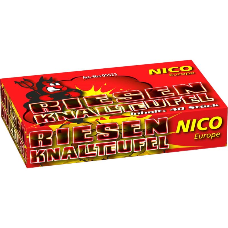 Riesen Knallteufel 40er Schachtel NICO