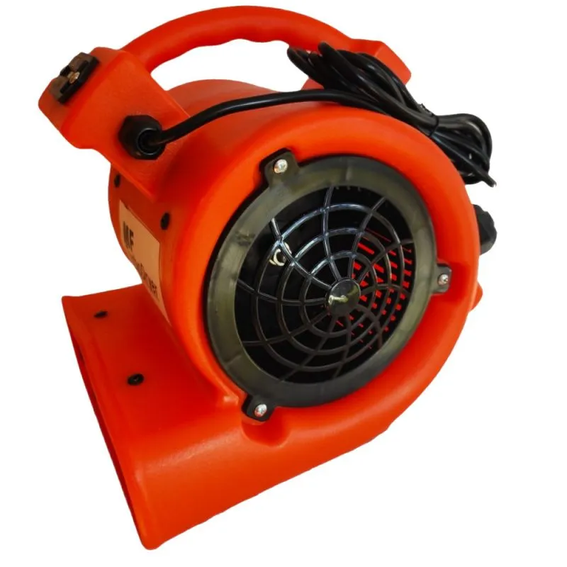 Radial-Baugebläse Windmaschine mit 2 Gebläsestufen | 360 m³/h Luftumwälzung | Betriebsstundenzähler