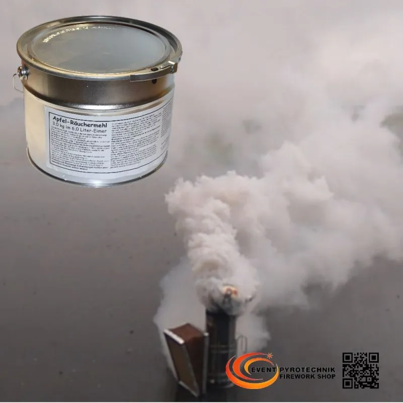 Apfel Räuchermehl SFX 3 Kg 6 Liter Eimer