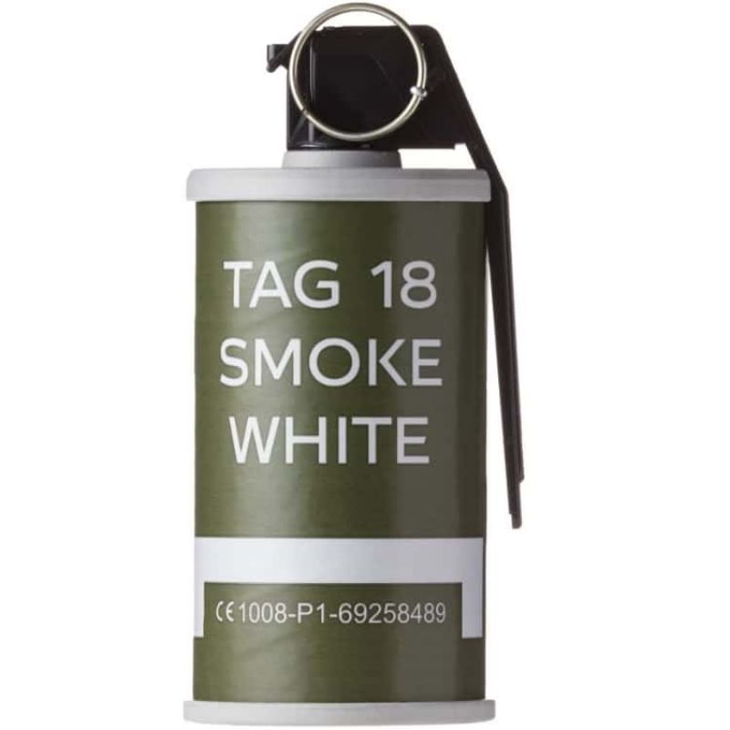 M18 Rauchgranate mit Kipphebel (USA Version) Weiß  35 Sek. TAGinn