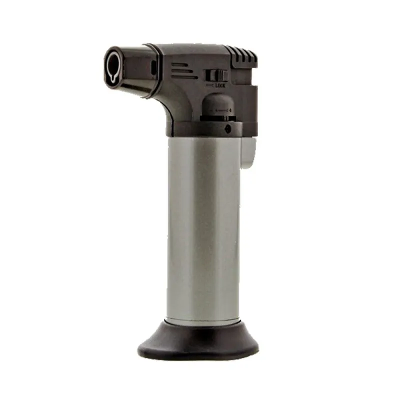 Sturmfeuerzeug Gasbrenner Turboflame Silber