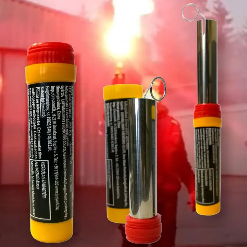 BF60S Handlichtfackel Signalfackel rot 60 Sek. Xplode