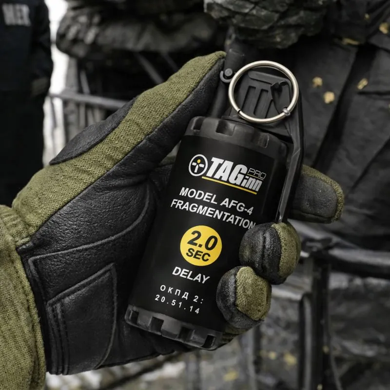 AFG-4 Paintball Mini Splitter Granate mit Kipphebel TAGinn