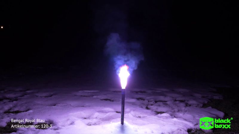Bengalfackel Bengal Royal Blau 3 min. | Blackboxx