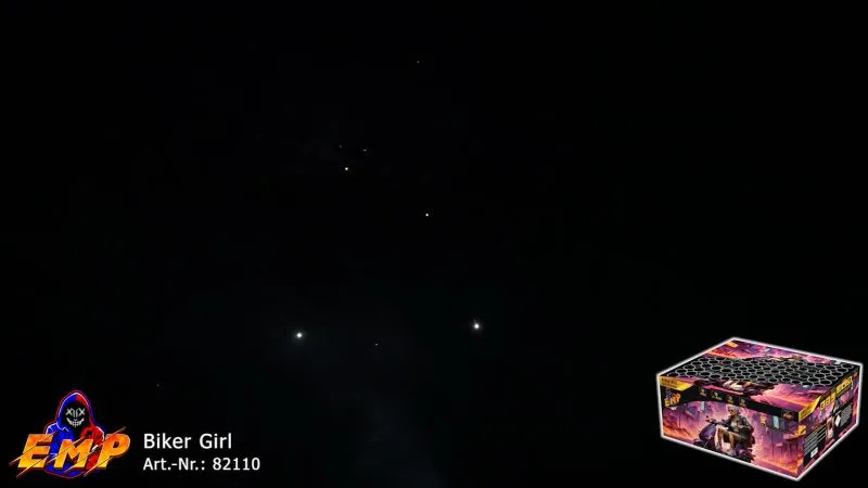 Biker Girl Verbund – 4 Batterien / 122 Schuss | Blackboxx