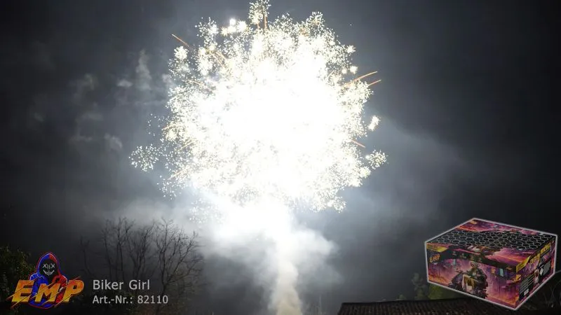 Biker Girl Verbund – 4 Batterien / 122 Schuss | Blackboxx