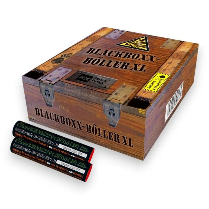 Blackboxx-Böller XL | 10er Schachtel | Blackboxx