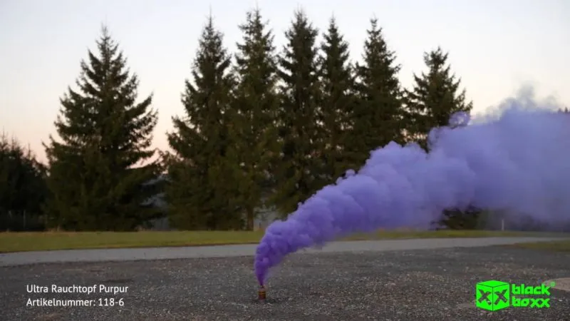 Ultra Rauchtopf Purpur XXL 90 Sek. Blackboxx