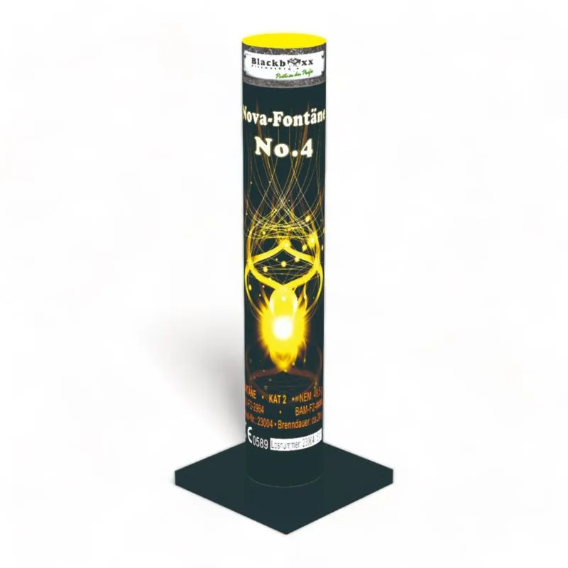 Nova No.4 Zylinder Fontäne 20 Sek. | Blackboxx