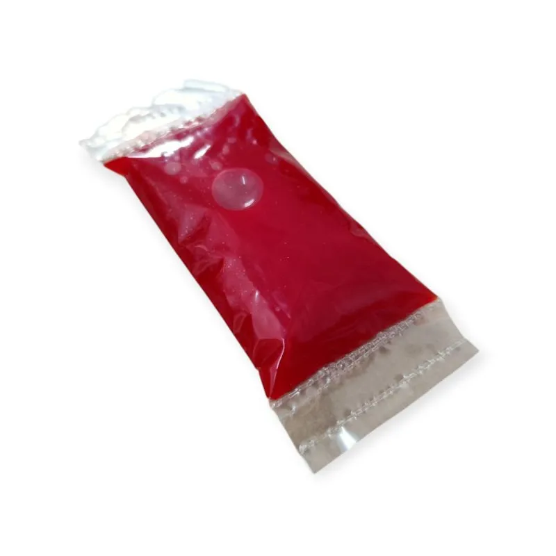 Blutbeutel 30 ml mit realistischem Filmblut für Halloween, Theater & Filmeffekte