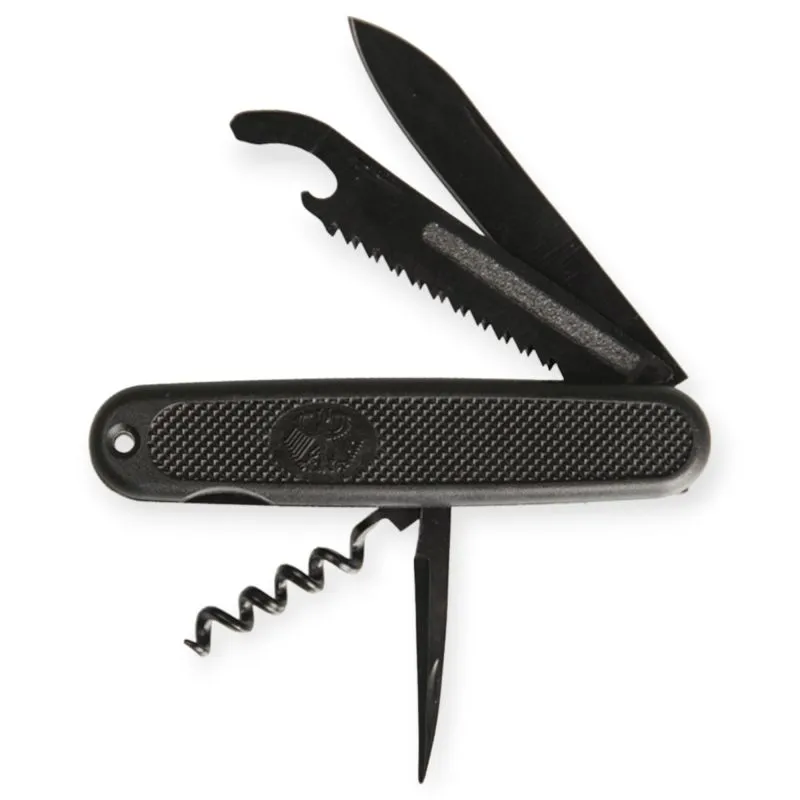 BW Bundeswehr Taschenmesser | 6 Werkzeuge | 7,5 cm Klinge | MIL-TEC