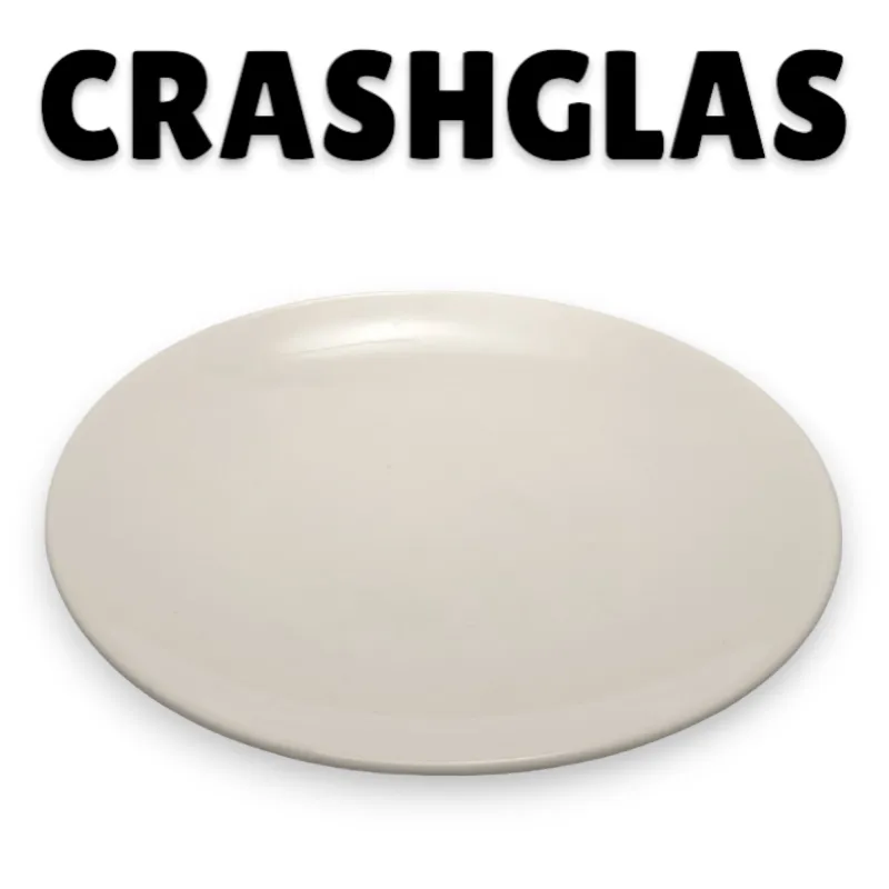 Crashglas Tafelteller 24,5 cm
