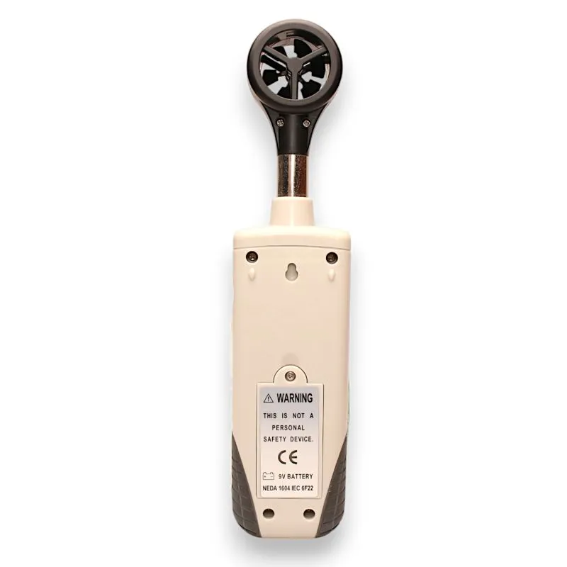 Digitales Anemometer – Windgeschwindigkeit Temperatur für Feuerwerk und Outdoor