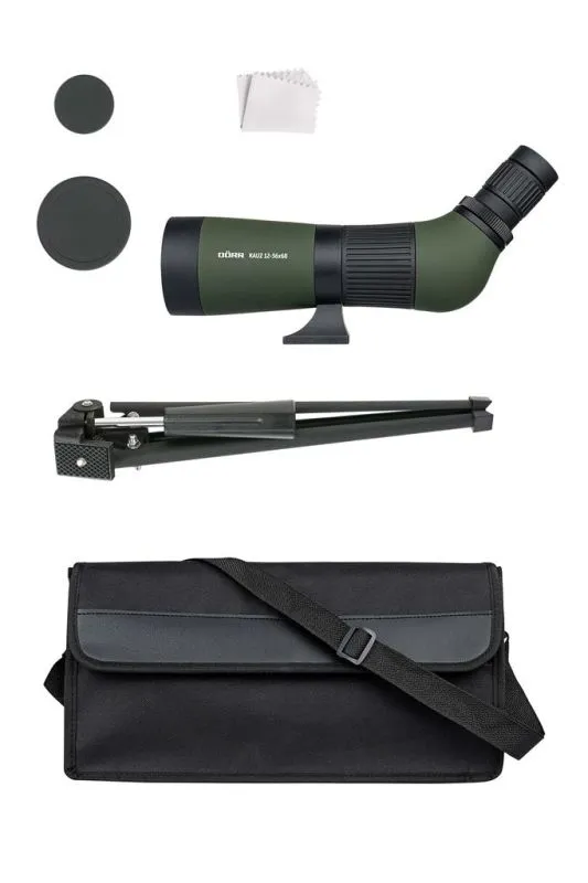 Zoomspektiv Kauz 12-36x60 mit Tischstativ DÖRR