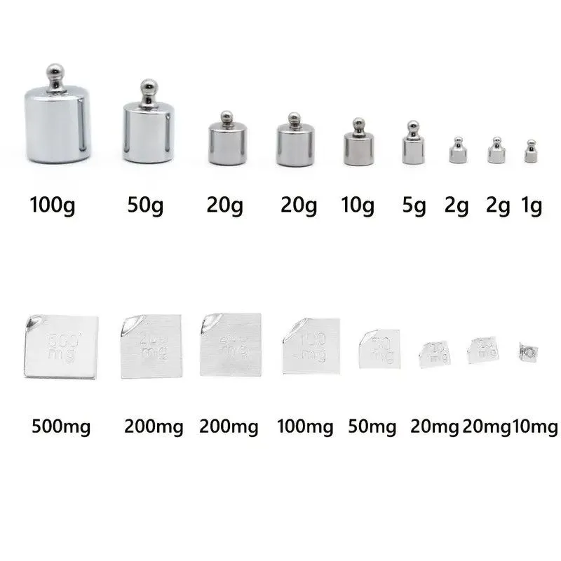 Elektronische Feinwaage 500 g / 0,1 g mit Kalibriergewichten