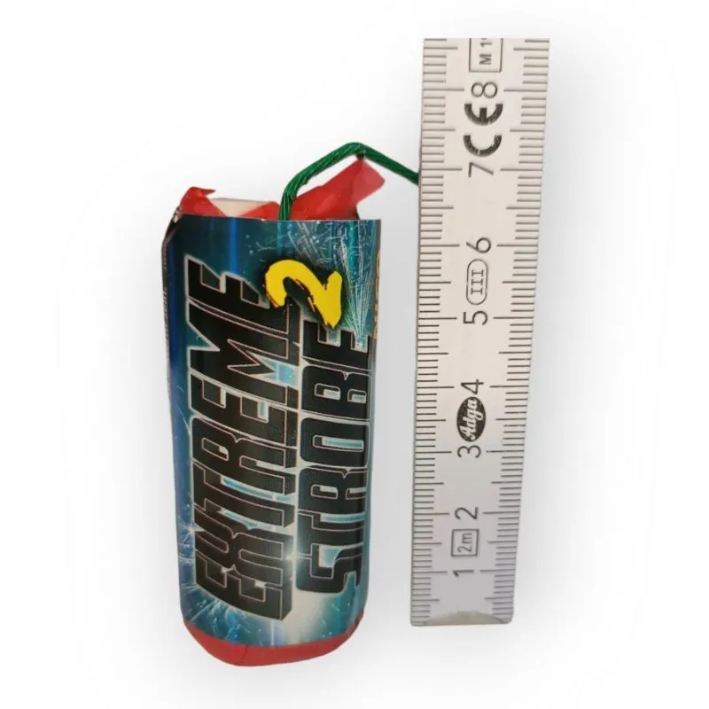 Extreme Strobe 2 | Silberstrobe 80 Sek. | 3 Stück | 120g NEM | NICO