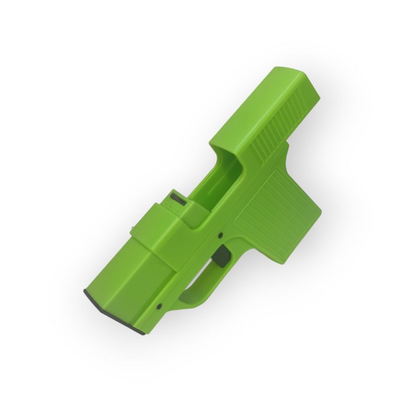 Feuerzeug Pistole Sturmfeuerzeug mit Zigaretten Fach Grün