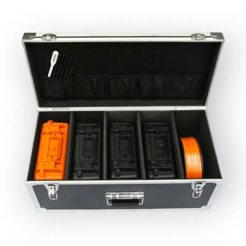 Flightcase für DBR02 Funkzündanlagen und Zubehör