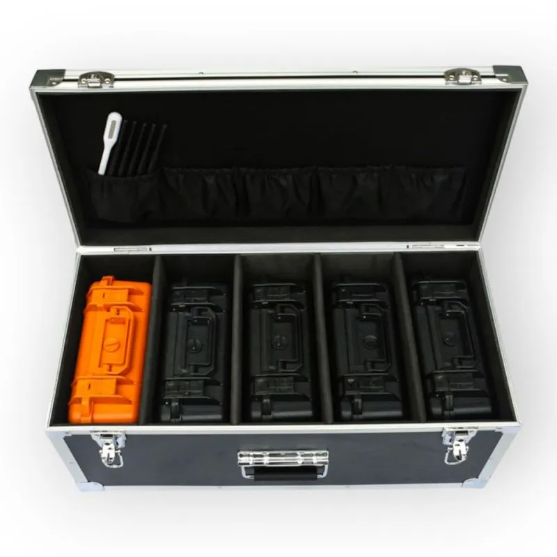Flightcase für DBR02 Funkzündanlagen und Zubehör