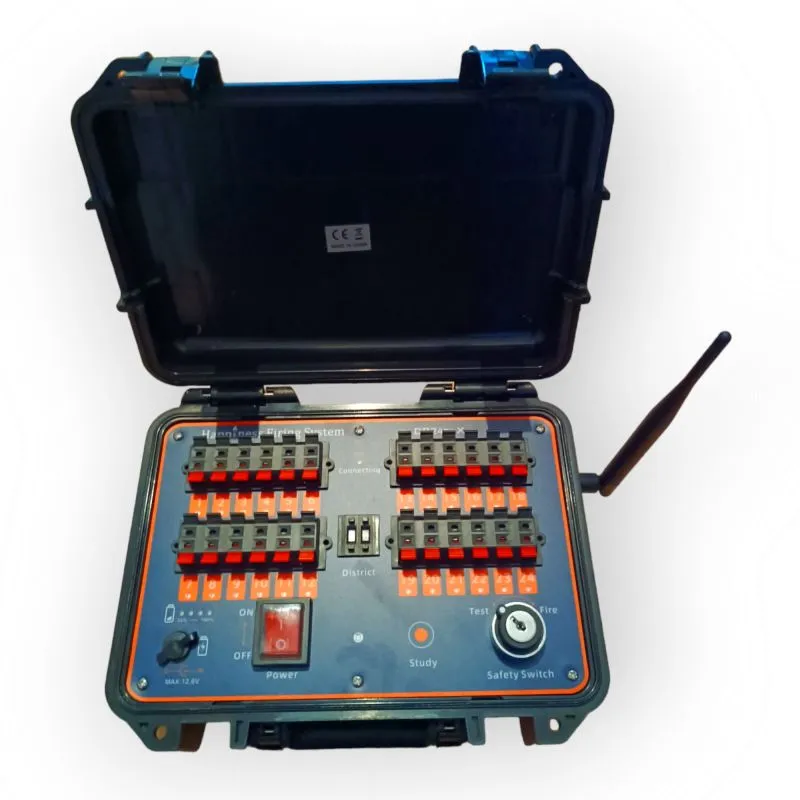 Funkzündanlage 48 Kanäle im Koffer DBR02-X24-48 XLR SOFORT LIEFERBAR