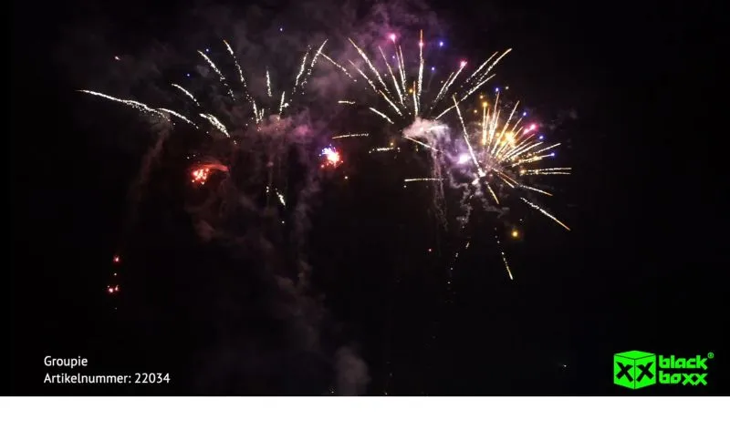 Groupie Verbundfeuerwerk Blackboxx 45 Schuss 45 Sek. Backboxx