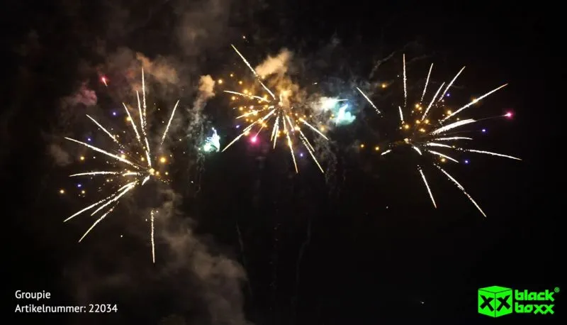 Groupie Verbundfeuerwerk Blackboxx 45 Schuss 45 Sek. Backboxx