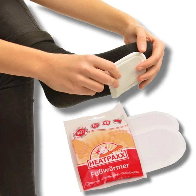 Fußwärmer mit Haftbeschichtung | 6 Stunden Wärme | HeatPaxx