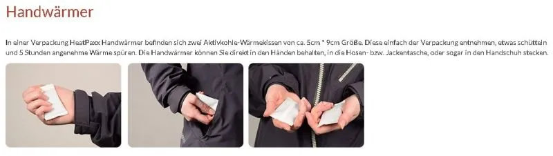 Handwärmer mit 7 Stunden Wärme | HeatPaxx
