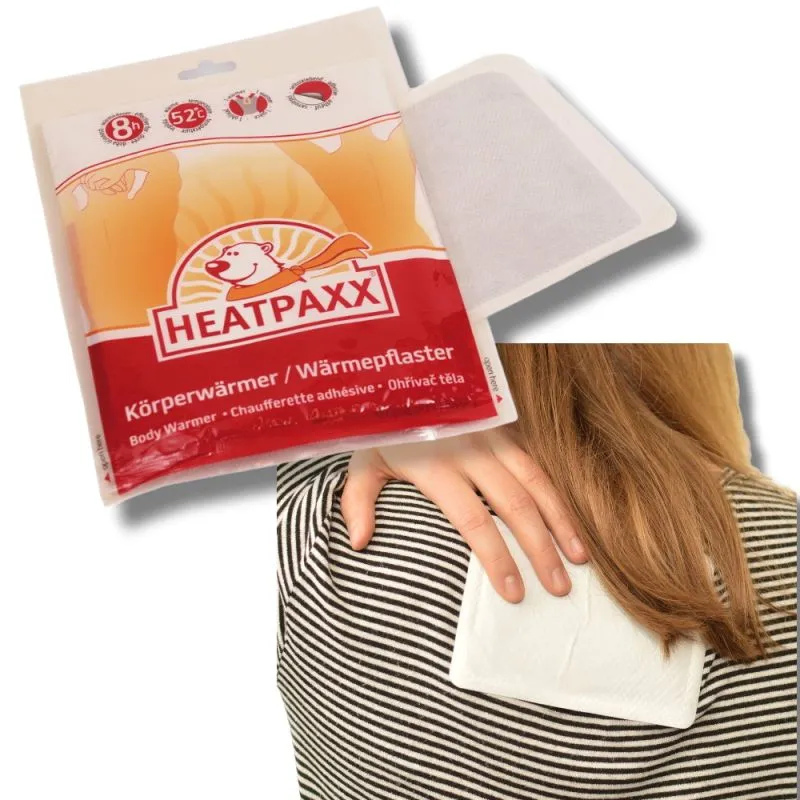 Körperwärmer Wärmepad | 12 Stunden Wärme | HeatPaxx