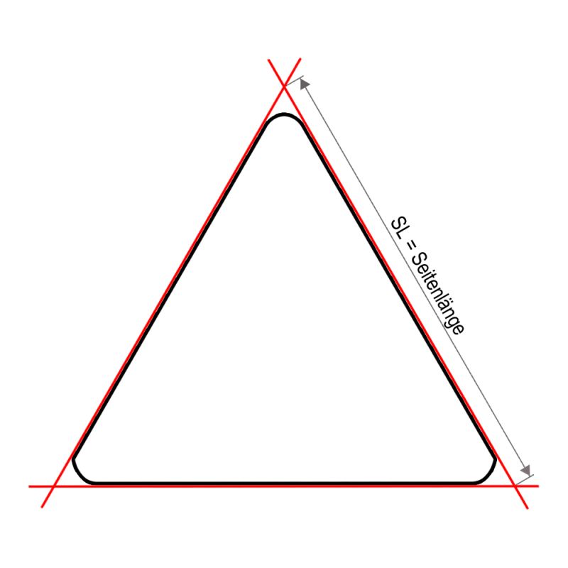 Warnzeichen Aufkleber Warnung vor explosionsgefährlichen Stoffen Folie 100 x 100 mm